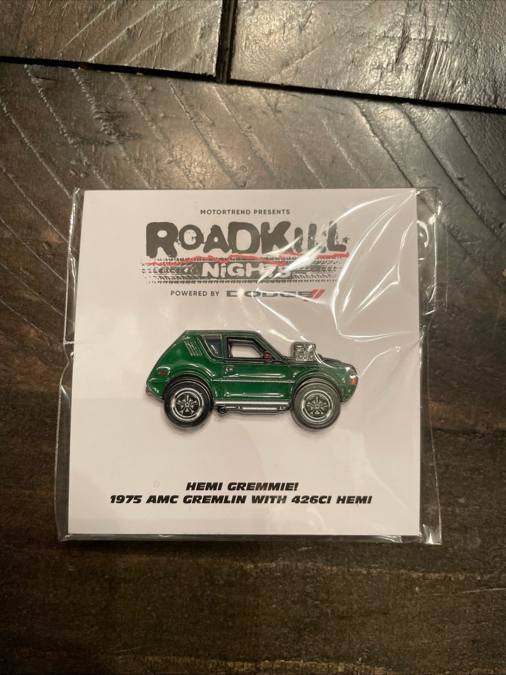 Motortrend Roadkill Hemi Gremmie 1975 AMC Gremlin Pin
